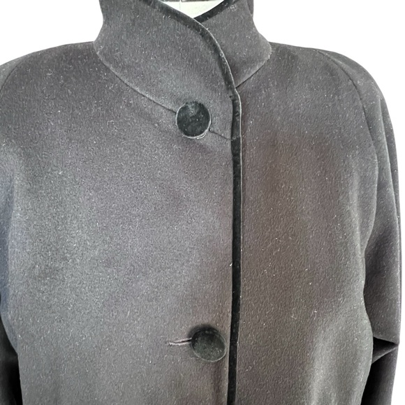 Forecaster of Boston full length wool and velvet winter coat.  Sz 14. Pre-owned - Picture 3 of 12